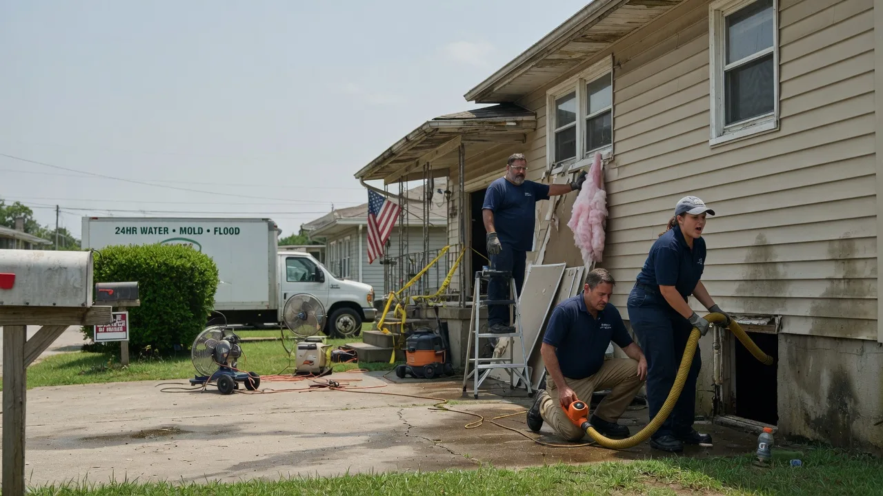 Water Damage Repair in New Boston, MI near me